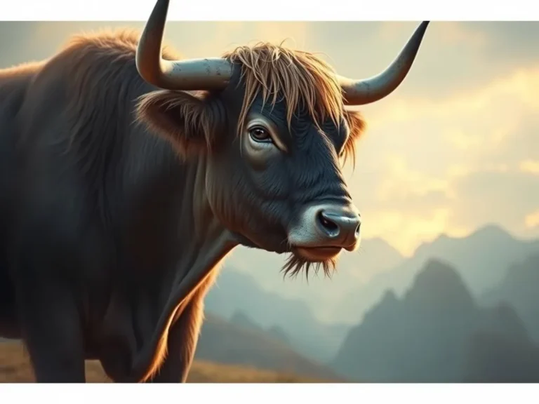 Seeing a Bull Spiritual Meaning: Uncovering the Wisdom of the Bull Spirit