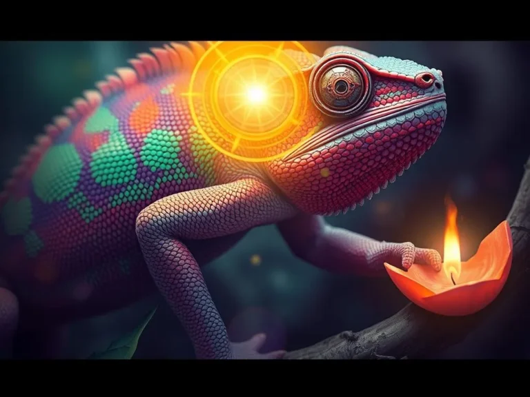 Seeing a Chameleon Spiritual Meaning: Embracing Change and Adaptability