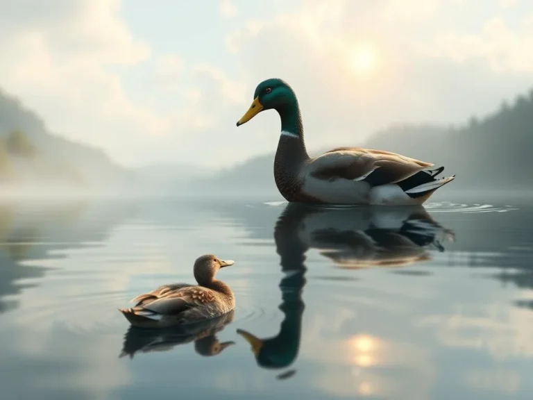 Seeing a Duck Spiritual Meaning: Discovering Wisdom and Playfulness