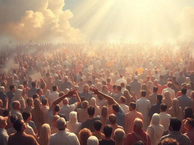 Seeing a Large Crowd Spiritual Meaning: Insights into Connection and Community