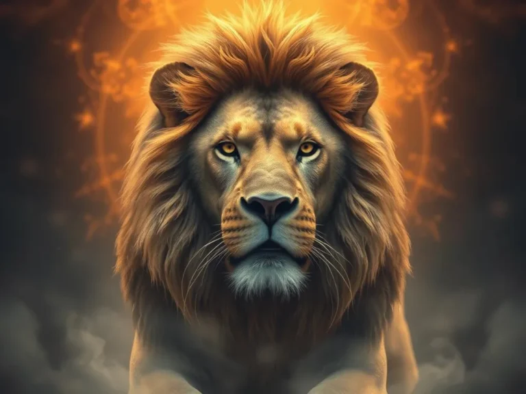 Seeing a Lion Spiritual Meaning: Unveiling the Power of the King of Beasts