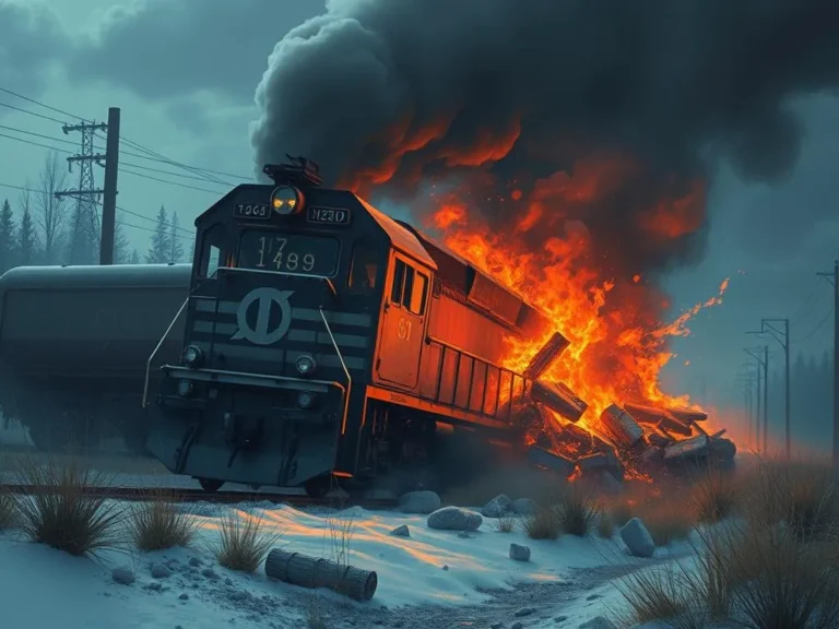 Seeing a Train Crash Spiritual Meaning: Understanding the Deeper Symbolism