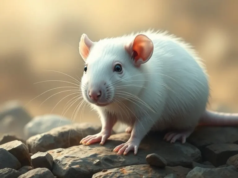 Seeing a White Rat Spiritual Meaning: Uncovering the Hidden Messages