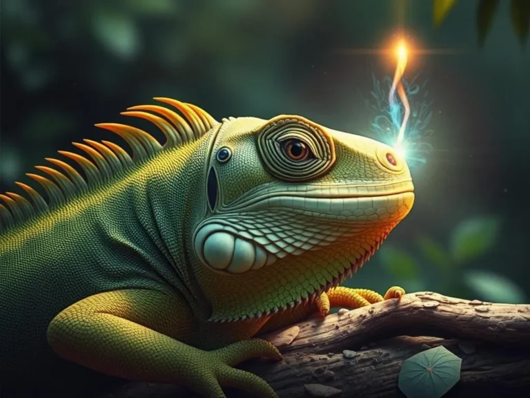 Seeing an Iguana Spiritual Meaning: Discovering Wisdom and Transformation