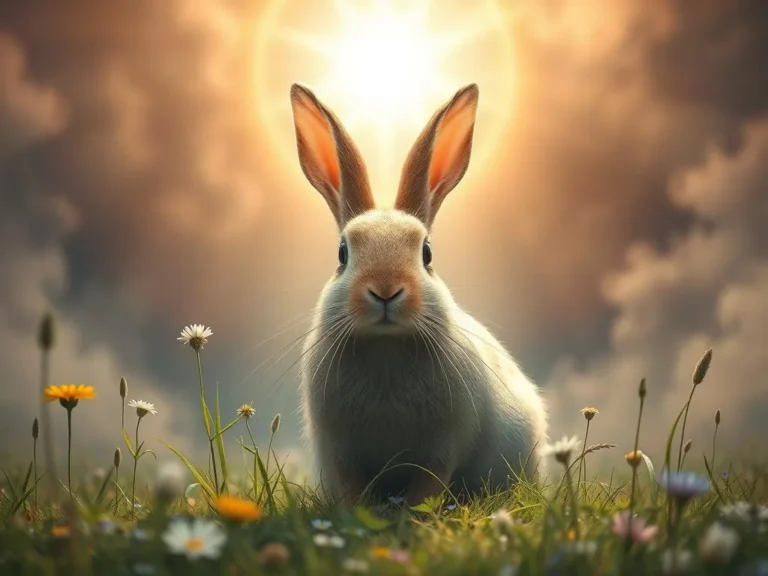 Seeing Big Rabbit Spiritual Meaning: Uncovering the Mystical Insights