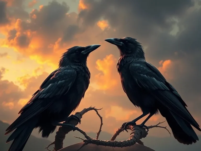 Seeing Crows Spiritual Meaning: Unlocking the Mysteries of the Black Bird