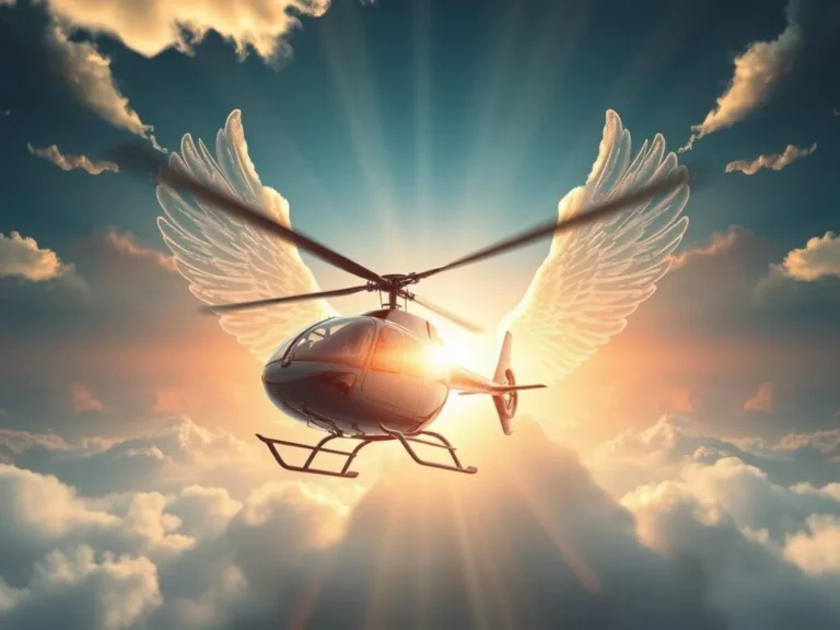Seeing Helicopter Spiritual Meaning: A Journey into Higher Perspectives