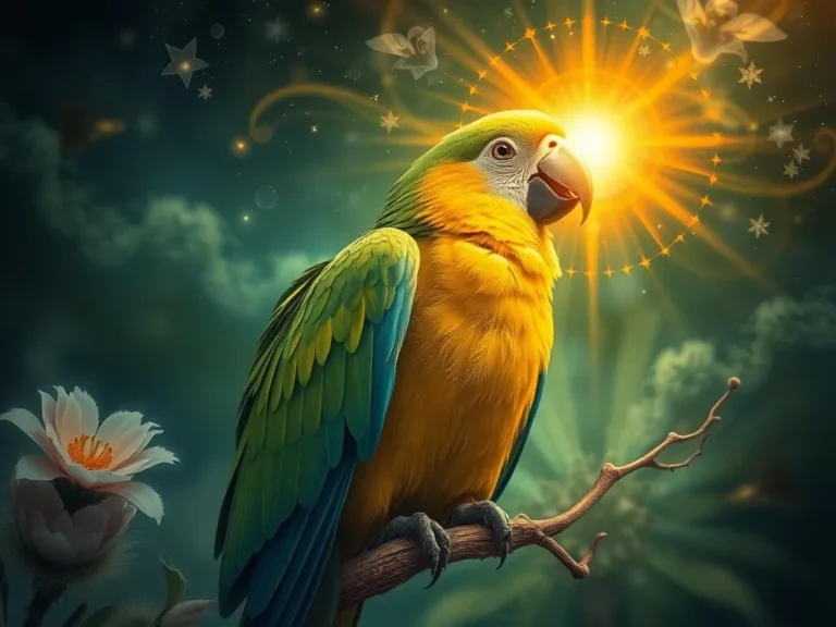 Seeing Parrot Spiritual Meaning: A Journey into Colorful Messages