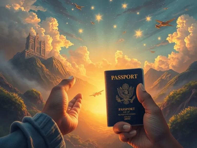 Seeing Passport Spiritual Meaning: Unlocking Your Inner Journey