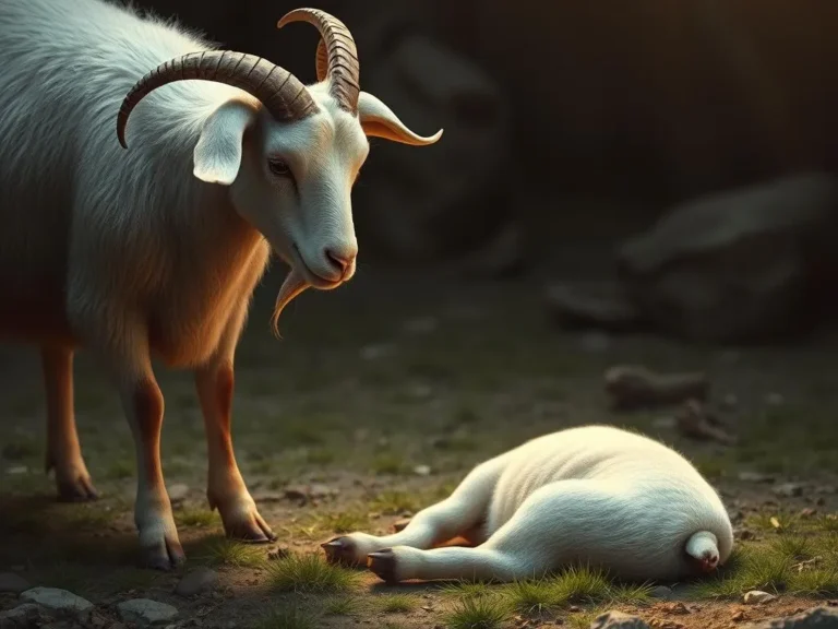 Seeing Pregnant Goat Spiritual Meaning: A Journey into Symbolism and Connection