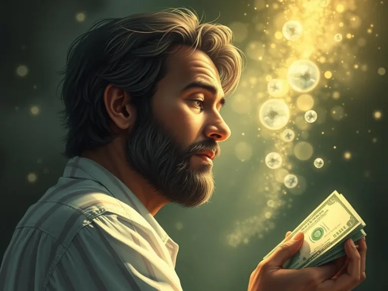 Seeing Someone with Money Spiritual Meaning: Unveiling Abundance and Prosperity