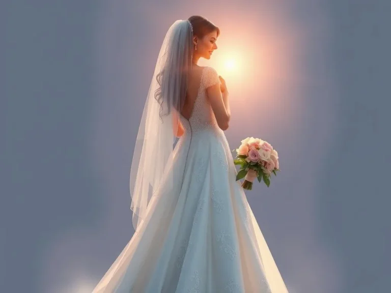 Seeing Wedding Gown Spiritual Meaning: Unveiling the Hidden Messages