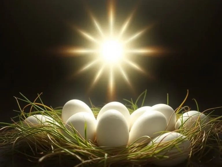 Seeing White Eggs Spiritual Meaning: A Journey into Symbolism and Inner Growth