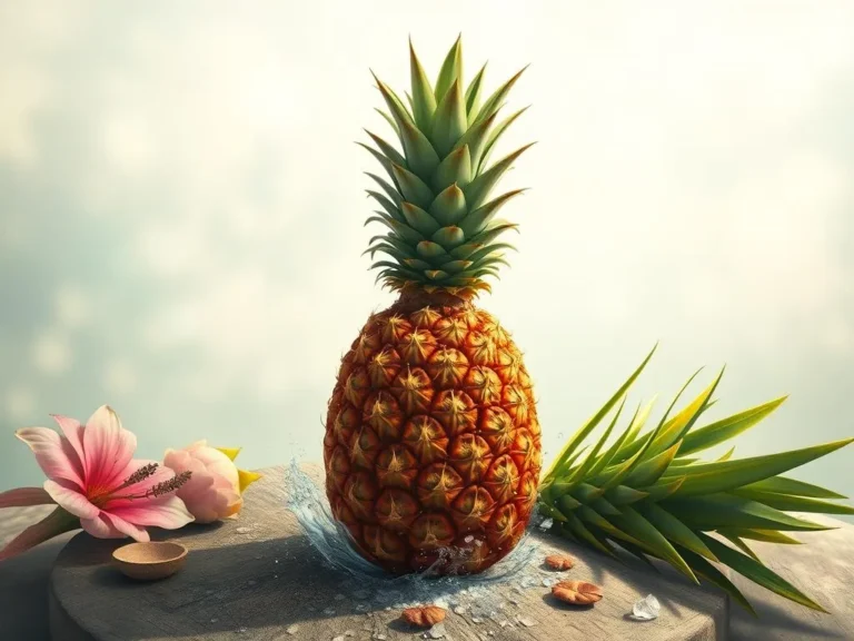 Selling Pineapple Spiritual Meaning: Discover the Hidden Messages of This Tropical Fruit