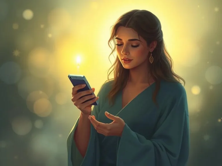 Sending a Text Message Spiritual Meaning: Connecting Beyond Words