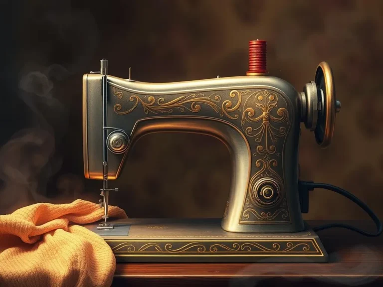 Sewing Machine Spiritual Meaning: Weaving Threads of Life and Intention