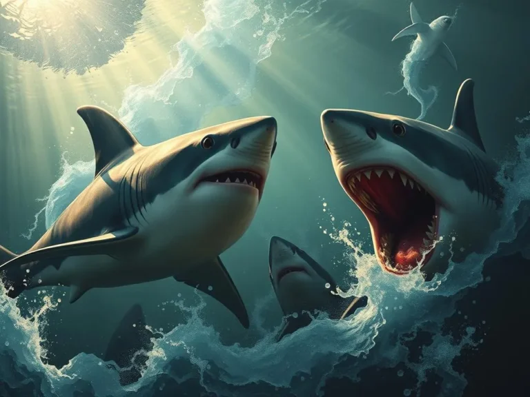 Sharks Attacking Others Spiritual Meaning: Exploring the Depths of Fear and Protection