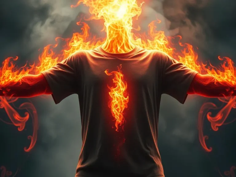 Shirt on Fire Spiritual Meaning: Discovering the Hidden Messages