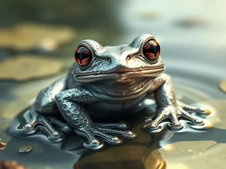 Silver Frog Spiritual Meaning: Unlocking the Wisdom of Transformation