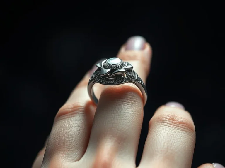 Silver Ring on Finger Spiritual Meaning: Unraveling the Mystical Significance