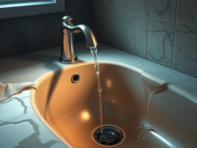 Sink Leak Spiritual Meaning: Understanding the Hidden Messages in Your Home