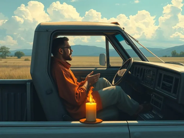 Sitting in a Truck Spiritual Meaning: Exploring the Depths of Your Journey