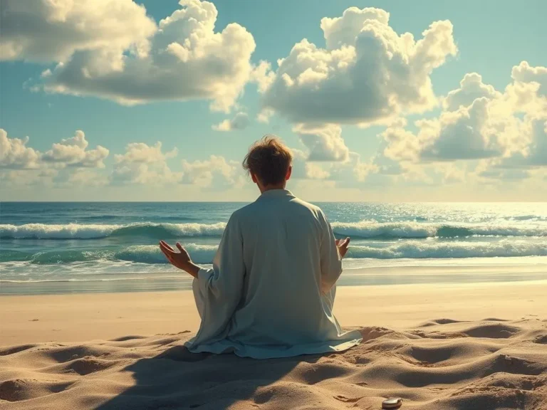 Sitting on the Beach Spiritual Meaning: Discovering Inner Peace and Connection