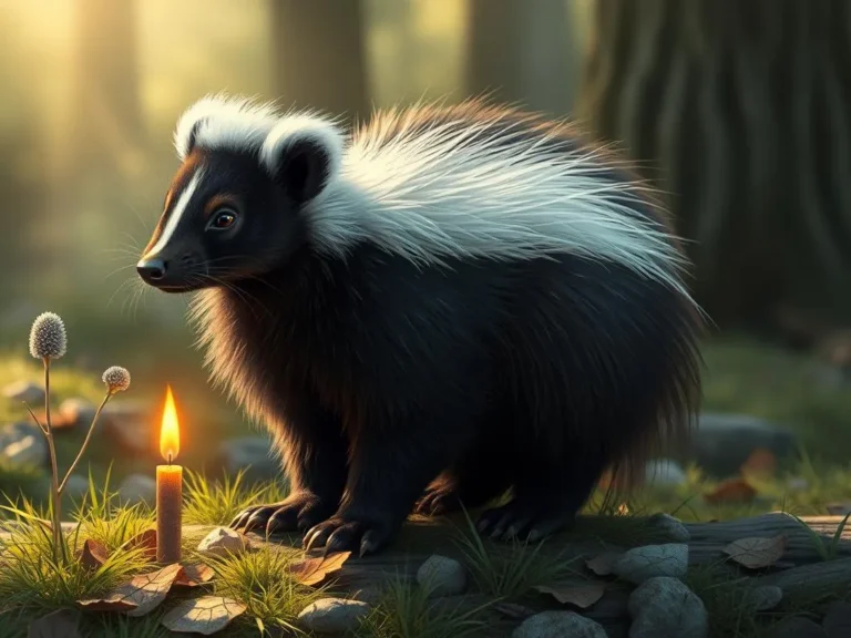 Skunk Medicine Spiritual Meaning: Discovering the Wisdom of the Skunk