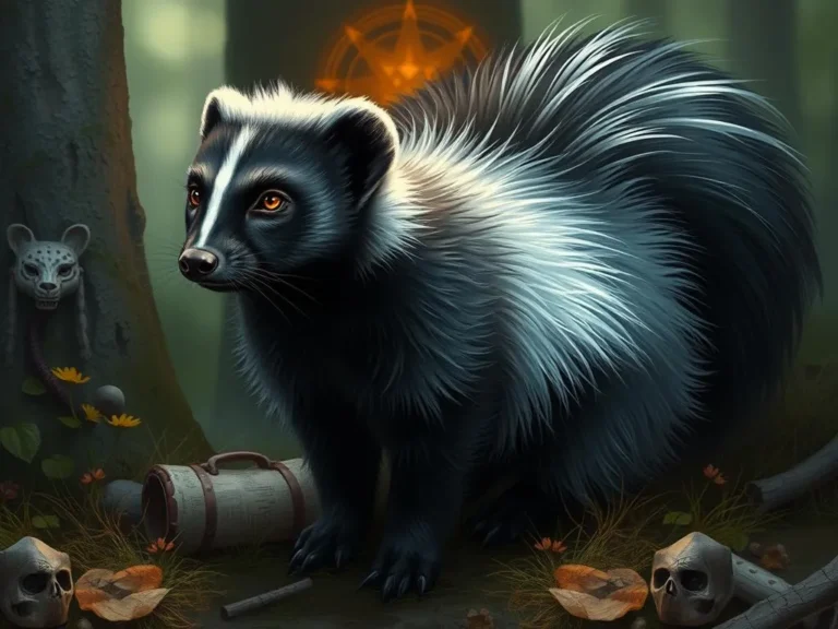 Skunk Spiritual Meaning: Discovering the Hidden Messages of the Skunk