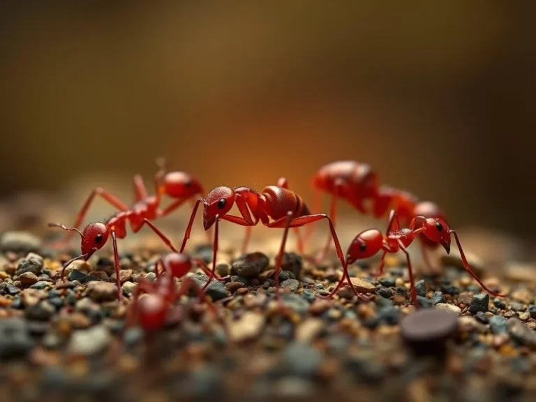 Small Red Ants Spiritual Meaning: Exploring Their Deeper Significance