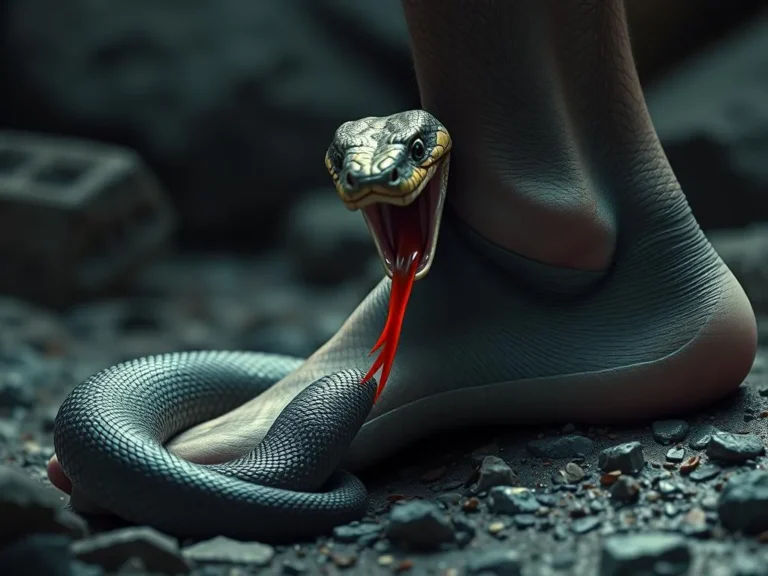 Snake Biting Heel Spiritual Meaning: Understanding the Deep Symbolism