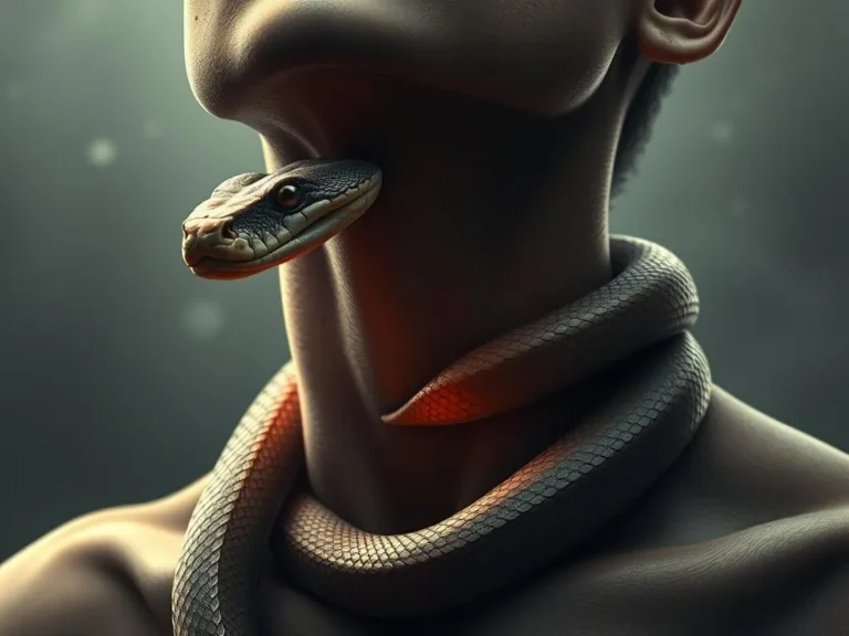Snake Wrapped Around Neck Spiritual Meaning: Unraveling the Mysteries of Transformation