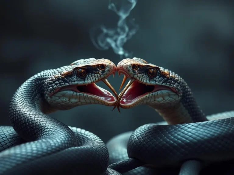 Snakes Biting Each Other Spiritual Meaning: Unraveling the Mystical Symbols