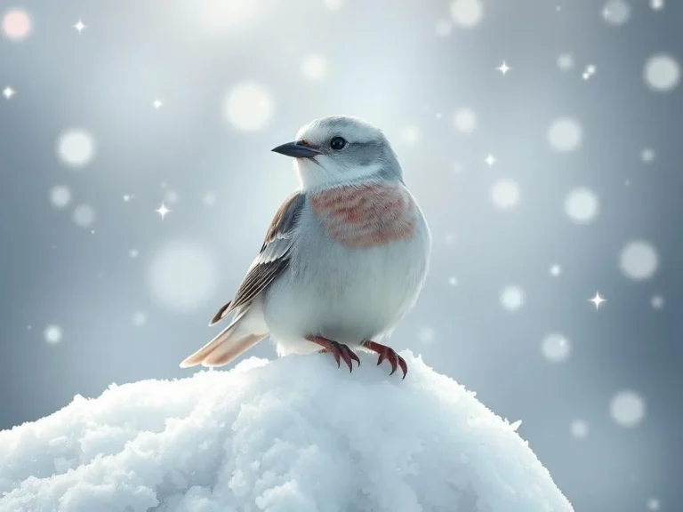Snow Bunting Spiritual Meaning: Discovering the Mystical Messages from Nature