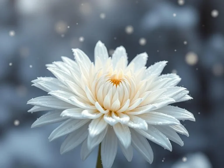 Snow Chrysanthemum Spiritual Meaning: Unveiling the Mystical Essence of Nature