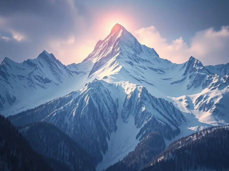 Snowy Mountain Spiritual Meaning: Discovering Inner Peace and Growth