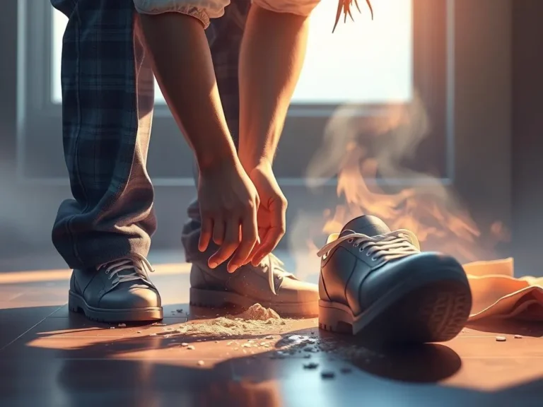 Someone Cleaning Their Shoes Spiritual Meaning: A Journey to Clarity and Renewal