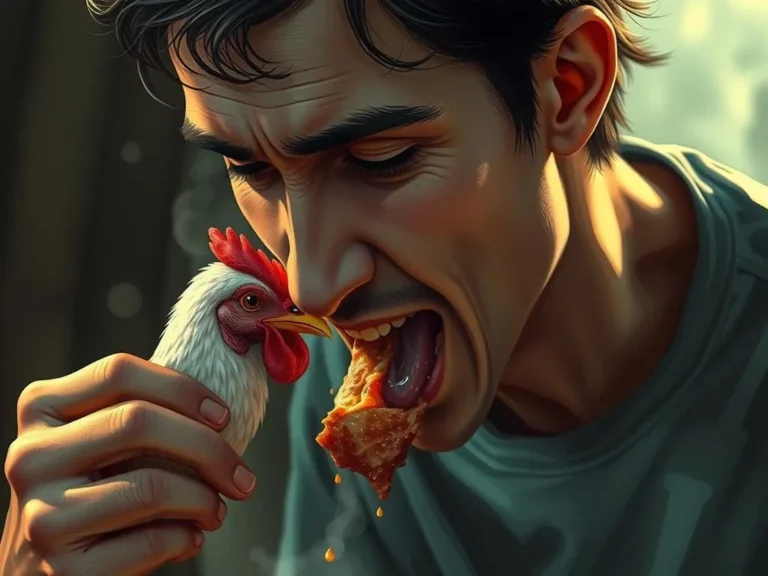 Someone Eating Chicken Spiritual Meaning: Understanding the Deeper Symbolism