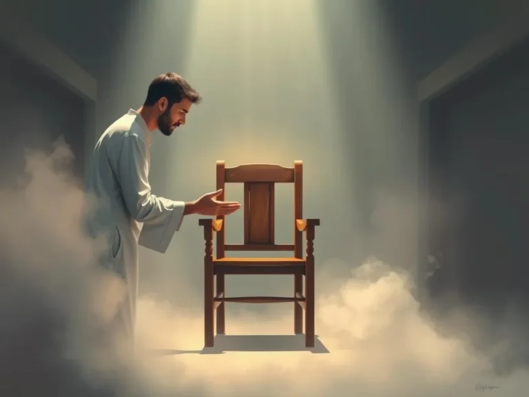 Someone Giving You a Chair Spiritual Meaning: A Journey into Connection and Acceptance