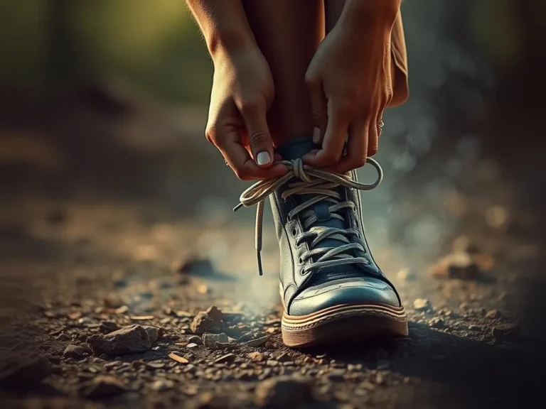 Someone Tying Shoelaces Spiritual Meaning: Unraveling Life’s Little Knots