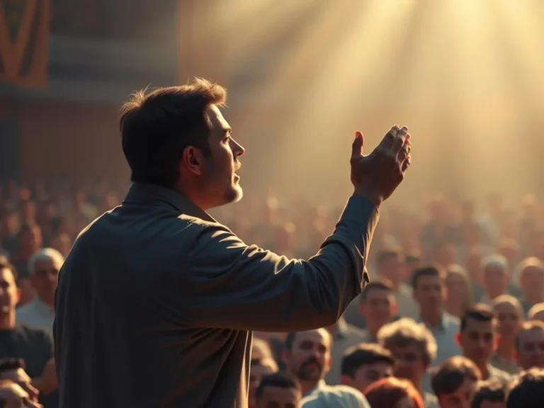 Speaking to a Crowd Spiritual Meaning: Unveiling the Messages from the Universe
