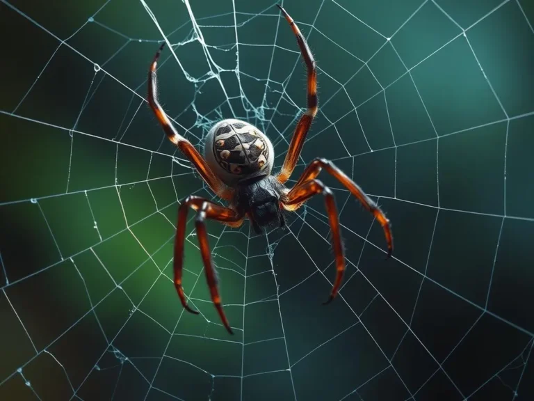 Spider Climbing Down Web Spiritual Meaning: Unraveling the Threads of Life