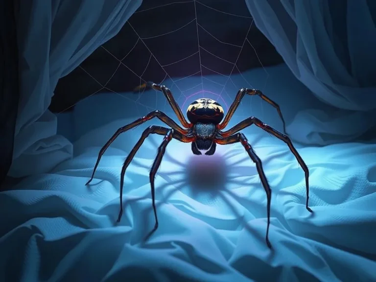 Spider in Bed Spiritual Meaning: Unraveling the Mysteries of Your Nightly Visitor