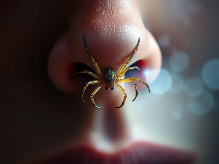 Spider in Nose Spiritual Meaning: Unraveling the Mysteries of Your Inner Self