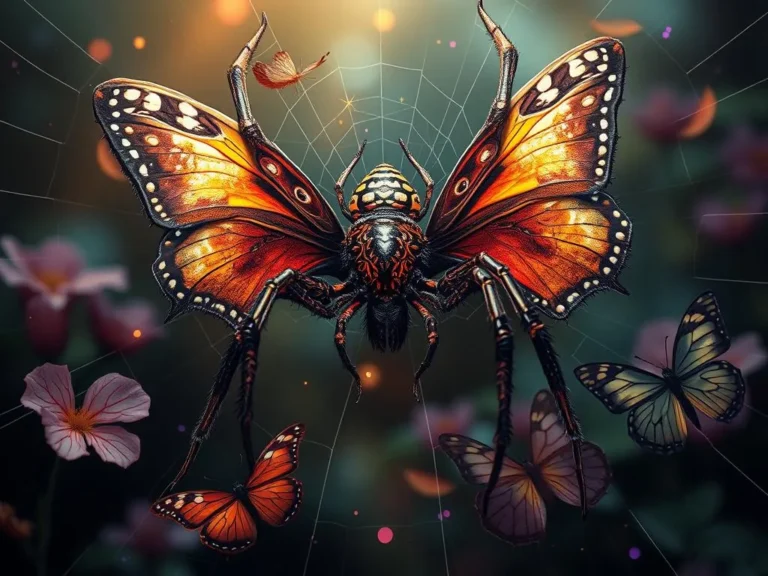 Spiders and Butterflies Spiritual Meaning: Unraveling the Mysteries of Transformation