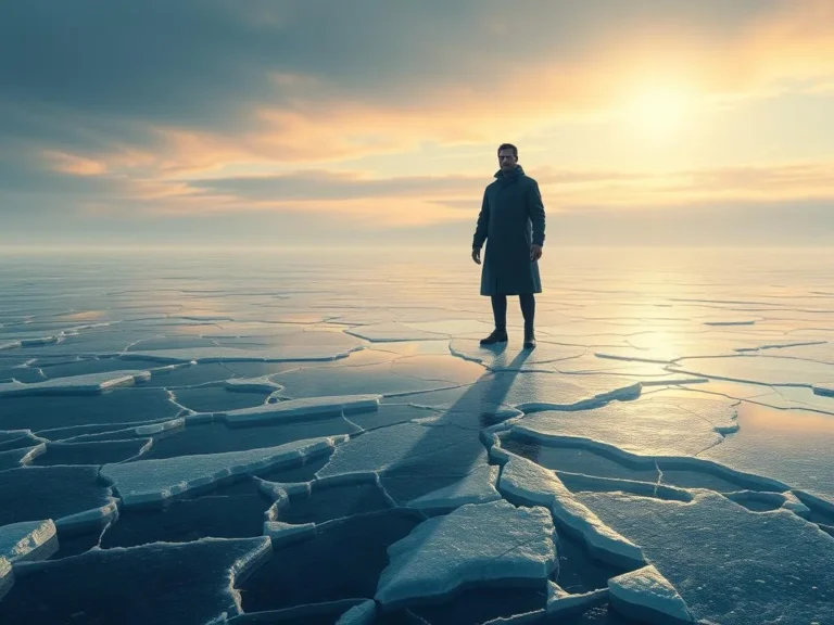 Standing on Cracking Ice Spiritual Meaning: Navigating Life’s Uncertainties