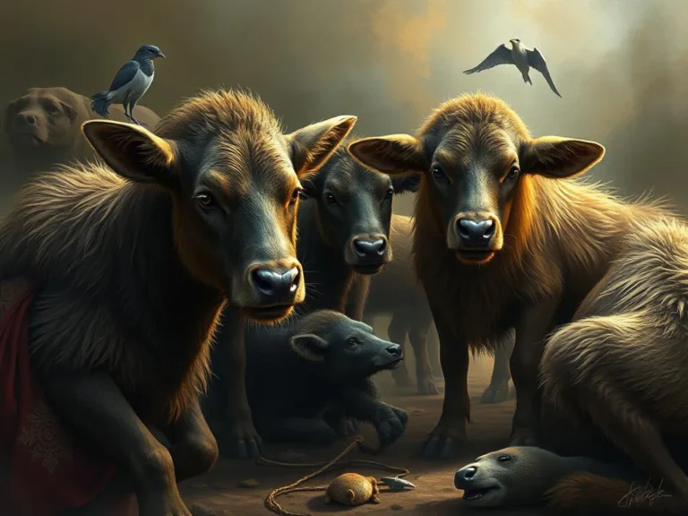 Starving Animals Spiritual Meaning: Understanding Their Message to Us