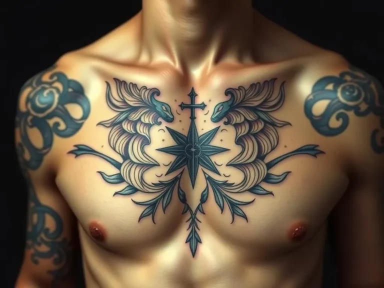 Sternum Tattoo Spiritual Meaning: Uncovering Inner Strength and Connection