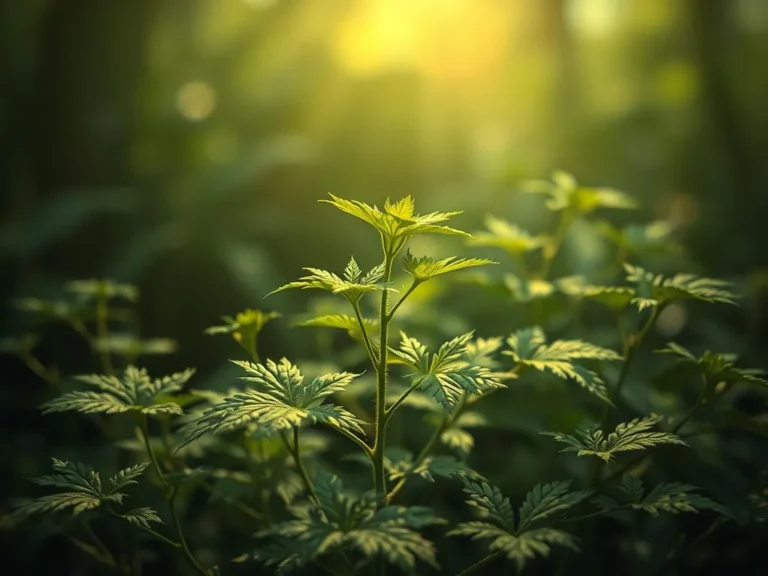 Stinging Nettle Spiritual Meaning: A Journey into Nature’s Wisdom