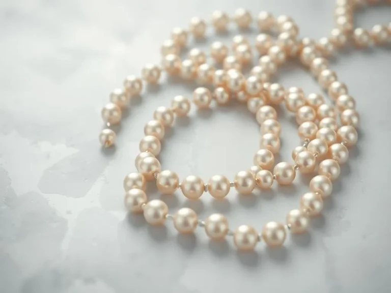 String of Pearls Spiritual Meaning: Unraveling the Mystique of Nature’s Gem